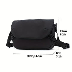 Men's Oxford Fabric Shoulder Bag Casual Crossbody Bag