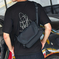 Men's Oxford Fabric Shoulder Bag Casual Crossbody Bag