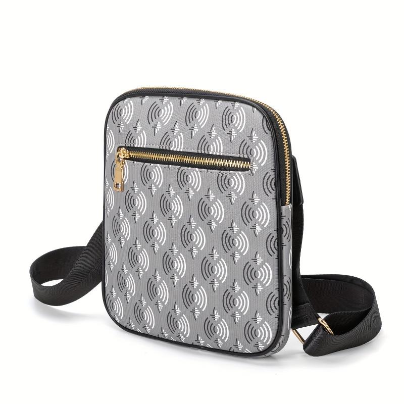 Men's Women's Single Shoulder Bag Vertical Crossbody Bag Thin Bag