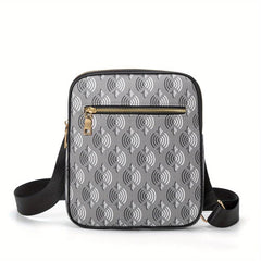 Men's Women's Single Shoulder Bag Vertical Crossbody Bag Thin Bag