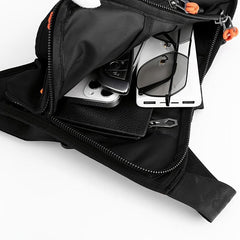 Casual Nylon Waist Fanny Pack for Outdoor Travel Hiking Cycling