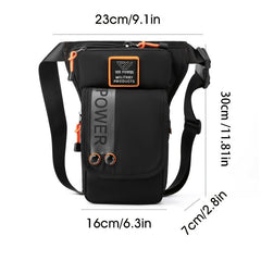 Casual Nylon Waist Fanny Pack for Outdoor Travel Hiking Cycling