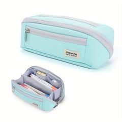 Nylon Waterproof Pencil Pen Case Lightweight Pouch Box Organizer