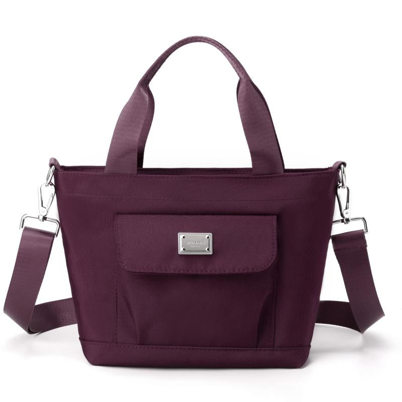 Vintage Nylon Tote Bag Mini Top Handle Crossbody Bag Women's Handbag
