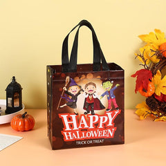 12 Pcs Cartoon Halloween Handbag Lightweight Gift Storage Portable Non woven Bag