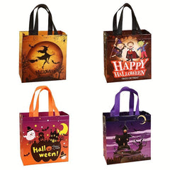 12 Pcs Cartoon Halloween Handbag Lightweight Gift Storage Portable Non woven Bag