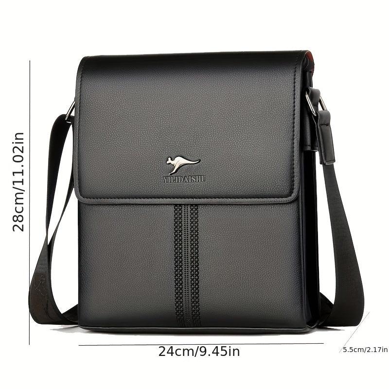 Men's Business Crossbody Bag Large Capacity Shoulder Bag