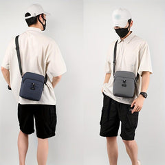 Men's Casual Shoulder Bag With Multiple Pockets for Travel