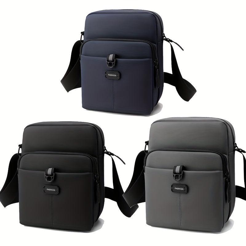 Men's Casual Shoulder Bag With Multiple Pockets for Travel