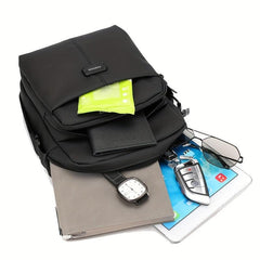 Men's Casual Shoulder Bag With Multiple Pockets for Travel