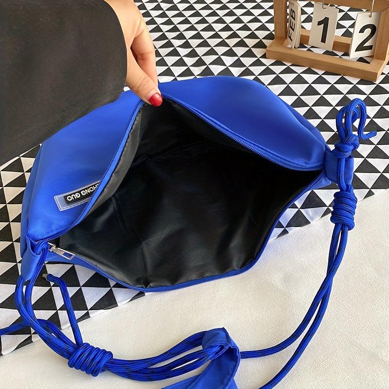 Large Capacity Nylon Crossbody Bag Lightweight Messenger Bag