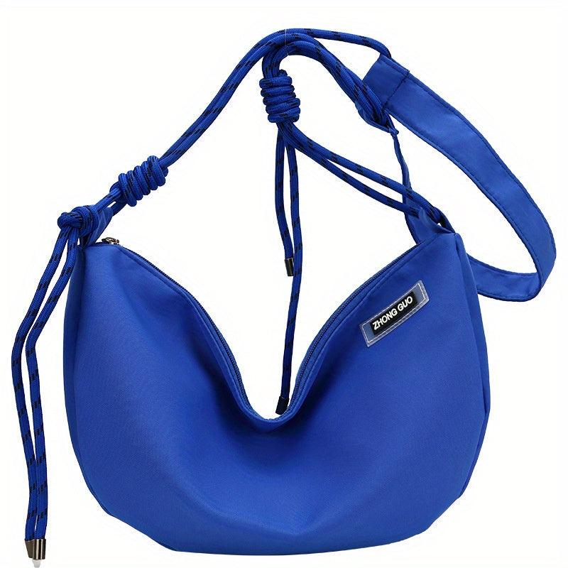 Large Capacity Nylon Crossbody Bag Lightweight Messenger Bag