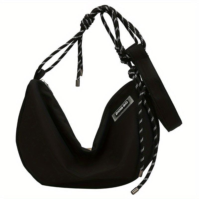 Large Capacity Nylon Crossbody Bag Lightweight Messenger Bag