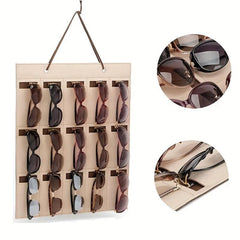 Wall Mounted Sunglasses Storage Organizer Eyeglasses Holder