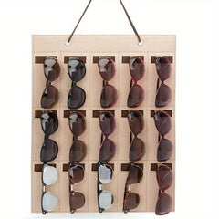 Wall Mounted Sunglasses Storage Organizer Eyeglasses Holder