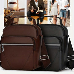 Men's Large Capacity Waterproof Crossbody Bag