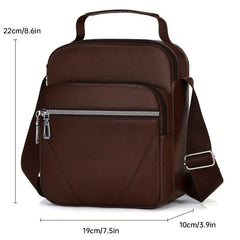 Men's Large Capacity Waterproof Crossbody Bag