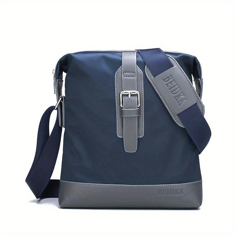Men's Waterproof Shoulder Motorcycle Bag Multifunctional Crossbody Bag