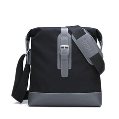 Men's Waterproof Shoulder Motorcycle Bag Multifunctional Crossbody Bag