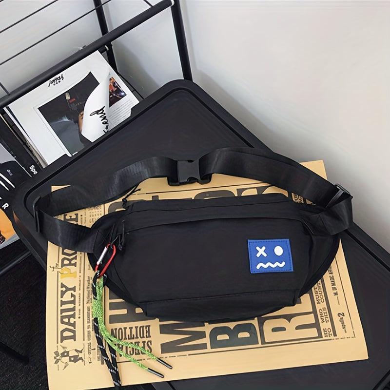 Men's Chest Bag Large Capacity Waterproof Crossbody Bag