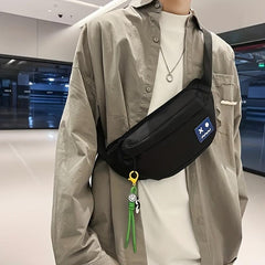 Men's Chest Bag Large Capacity Waterproof Crossbody Bag