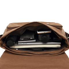 Canvas Shoulder Messenger Bag Retro Casual Student School Unisex