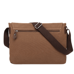 Canvas Shoulder Messenger Bag Retro Casual Student School Unisex