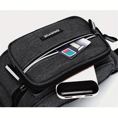 Men's Large Capacity Waist Bag for Travel Sports