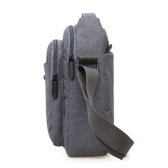 Men's Nylon Crossbody Bag for Outdoor Sports Travel