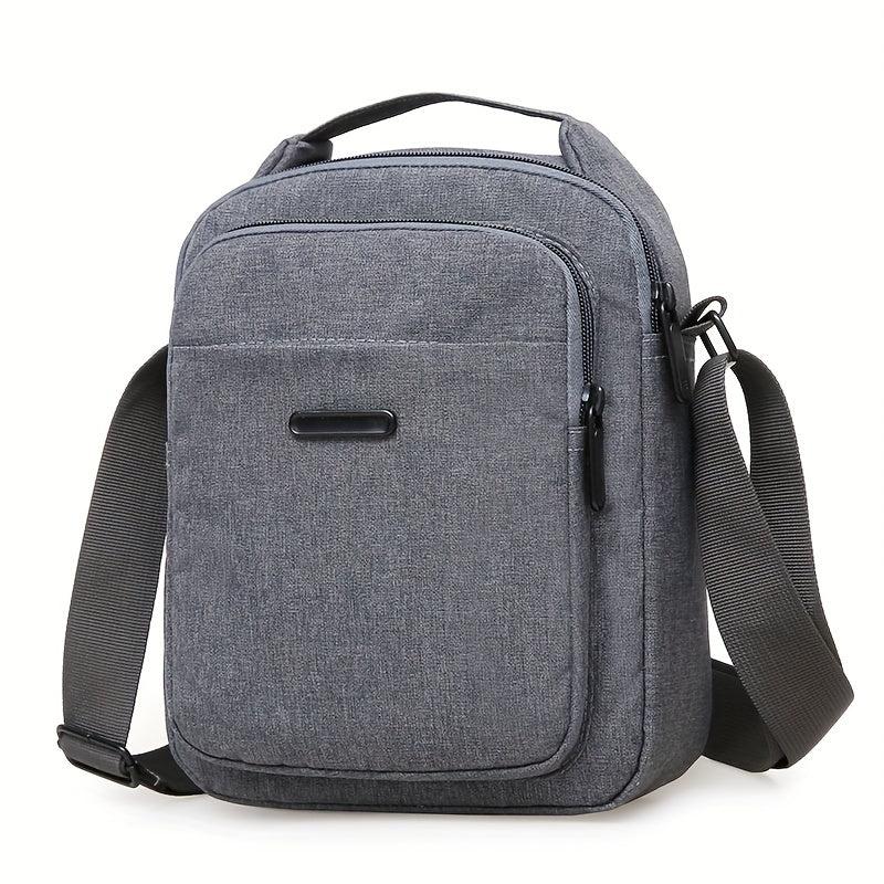 Men's Nylon Crossbody Bag for Outdoor Sports Travel