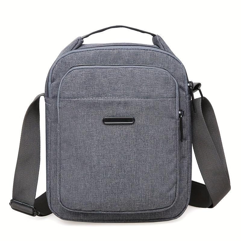Men's Nylon Crossbody Bag for Outdoor Sports Travel