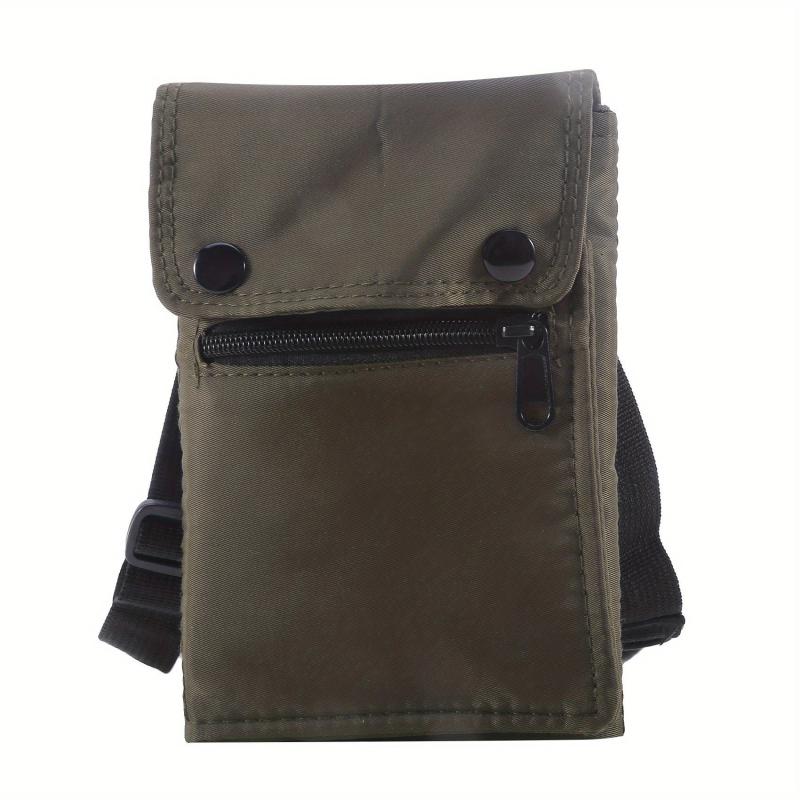 Men's Single Shoulder Diagonal Bag Small Storage Bag Outdoor Waist Bag