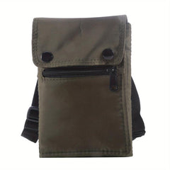 Men's Single Shoulder Diagonal Bag Small Storage Bag Outdoor Waist Bag