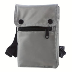Men's Single Shoulder Diagonal Bag Small Storage Bag Outdoor Waist Bag
