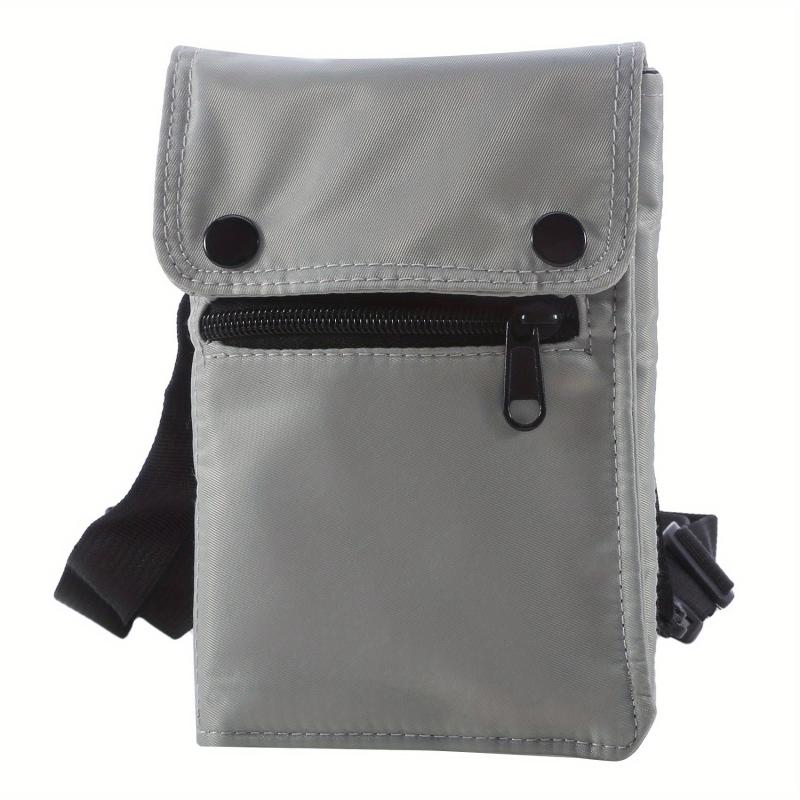 Men's Single Shoulder Diagonal Bag Small Storage Bag Outdoor Waist Bag