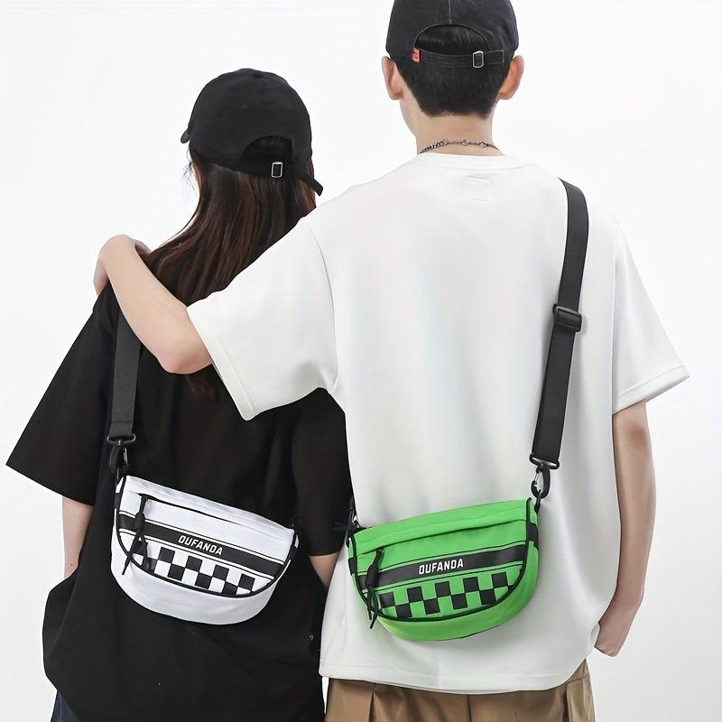 Men's Casual Crossbody Bag Sports Couple Chest Bag
