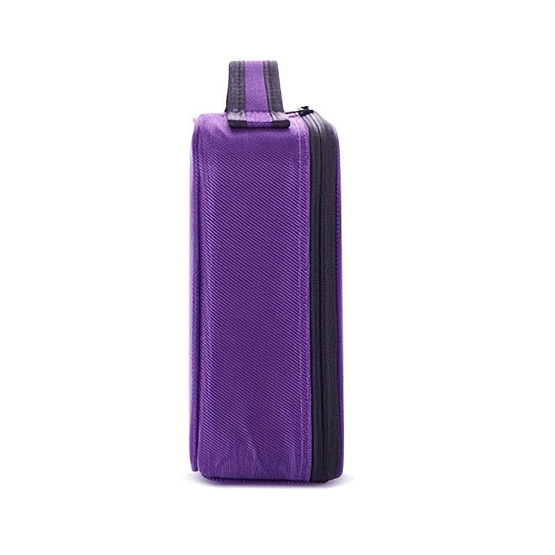 Portable Cosmetic Bag Solid Handbag