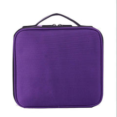 Portable Cosmetic Bag Solid Handbag