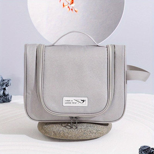 Portable Hanging Toiletry Wash Bag Zipper Travel Cosmetic Bag