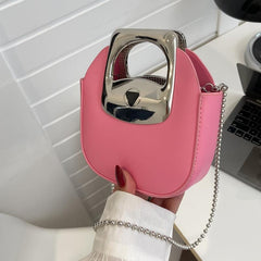 Stylish Crossbody Bag Faux Leather Purse