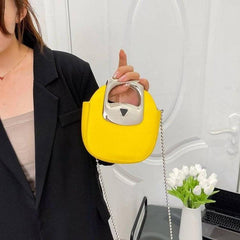 Stylish Crossbody Bag Faux Leather Purse