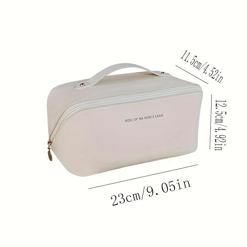 Makeup Storage Bag Waterproof PU Leather Cosmetic Bag