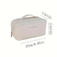 Makeup Storage Bag Waterproof PU Leather Cosmetic Bag
