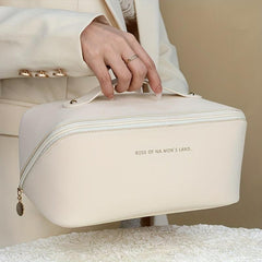 Makeup Storage Bag Waterproof PU Leather Cosmetic Bag