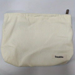 Corduroy Travel Cosmetic Bag Makeup Storage Purse Organizer