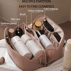 Lightweight Zipper Makeup Pouch Travel Storage Bag