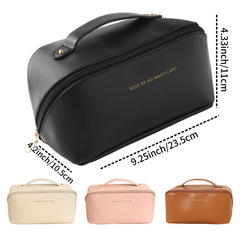 Lightweight Zipper Makeup Pouch Travel Storage Bag