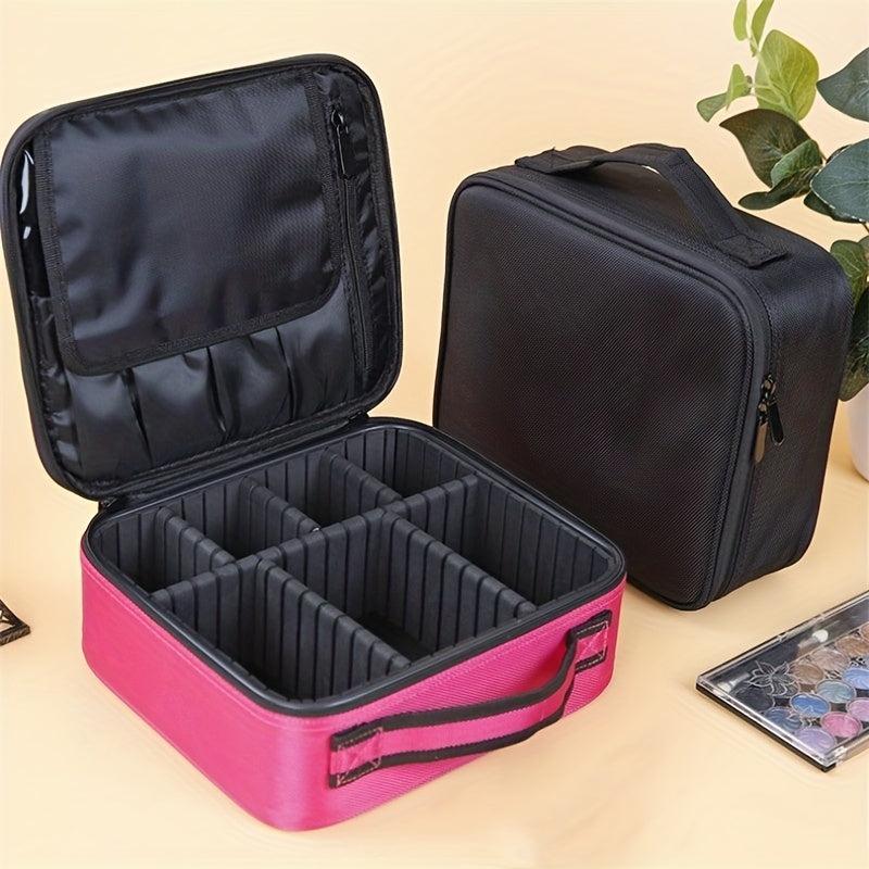 Minimalist Zipper Makeup Handbag Lightweight Cosmetic Bag