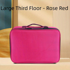 Minimalist Zipper Makeup Handbag Lightweight Cosmetic Bag