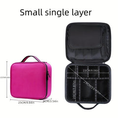 Minimalist Zipper Makeup Handbag Lightweight Cosmetic Bag